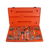 Neiko 76-Piece High-Strength Alloy Hexagon Tap & Die Set - Metric & SAE