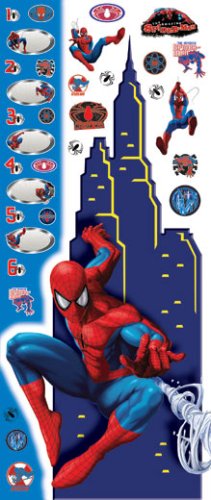 Childrens Toyshop  Toys : Sandylion Spider-Man Growth Chart