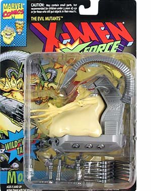  Marvel Comics X-Men X-Force MOJO Wild Whipping Tail Action Figure with Official Marvel Universe Trading Card