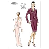 Vogue Patterns V8188 Misses Petite Jacket And Dress Size FF 16182022