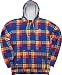 Special Blend Pledge Men's Hooded Zip Sweatshirt - X-Large - Blue