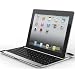 MiniSuit Aluminum Finish Keyboard Case + Velvet Velour Pouch For Apple iPad 4, 3, 2