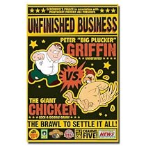 Family Guy Peter v. Chicken Poster Print, 24x36