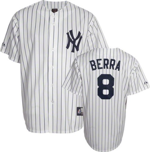 Yogi Berra Majestic Throwback Replica New York Yankees Jersey