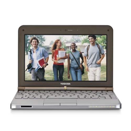 Toshiba Mini NB205-N310/BN 10.1-Inch Sable Brown Netbook - 9 Hour Battery Life