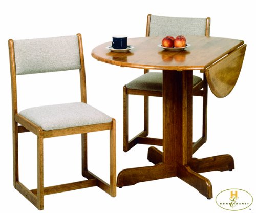 Home Elegance 100AD Oak Round Dining Table