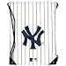 New York Yankees - White Pinstripe Nylon Backsack