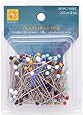 Wrights 881426 Glass Head Multicolor Pins, 150-Pack