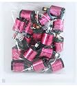 20 x Hot Pink Holographic Party Poppers {Glitz}