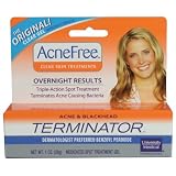 AcneFree Terminator Original, 1-Ounce Tube (Pack of 3)
