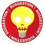 サブカルステッカー『SUGGESTON!』防水加工!