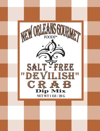 Develish Crab Dip Mix (Salt - Free)