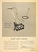 1962 Ad Sunbeam Corporation Snow Blower Driveway Plow - Original Print Ad
