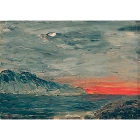 Reproduction d'Art: August Johan Strindberg "Sunset" 59 x 42
