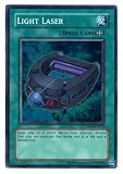 2007 Duelist Pack Jaden Yuki 2 DP3-25 Light Laser (SR) / Single YuGiOh! Card in Protective Sleeve