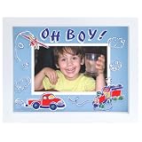 Malden Oh Boy Shadowbox Frame, White by Malden