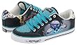Ed Hardy by Christian Audigier Grind Mens Shoes Sneakers Black Love Kills Slowly Turquoise Leather
