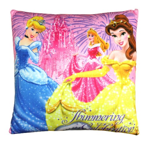 Character World Disney Princess Chandelier Printed Plush Cushion