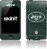 Skinit New York Jets Apple iPod Touch (4th Gen / 2010) Solid Distressed Skin