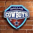 Dallas Cowboys Team Neon Wall or Window Lamp NFL Football Fan Shop Sports Team Merchandise