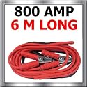 800 AMP Jump Leads with 6M Cables