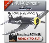 Corsair F4U RTF 2.4Ghz RC Plane, NEW!!