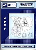 ATSG Transmission Repair Rebuild Manual Ford AODE AOD-E