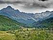 Mount Sneffels, Colorado Rocky Mountains - 16"x20" Photographic Print by Brendan Reals