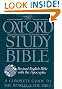The Oxford Study Bible: Revised English Bible with Apocrypha