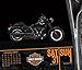 Harley Davidson Calendar 2017 -- Deluxe Day-at-a-time Box Calendar Desk (6x5x2)