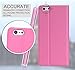 iPhone 6 Plus Case, FyyÂ Ultra Slim Smart Cover Case for iPhone 6 Plus (5.5 inch screen) Pink