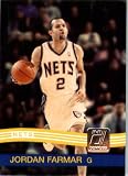 2010 / 2011 Donruss # 9 Jordan Farmar New Jersey Nets NBA Trading Card- In Protective Screwdown Case!
