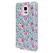 Note 4 Case, Style4U Galaxy Note 4 Flower Design Slim Fit Hybrid Armor Case for Samsung Galaxy Note 4 with 1 Stylus and 1 HD Clear Screen Protector [ Flower Pink]
