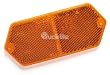 Truck-Lite Hexagon Reflector, Acrylic Yellow 98001Y