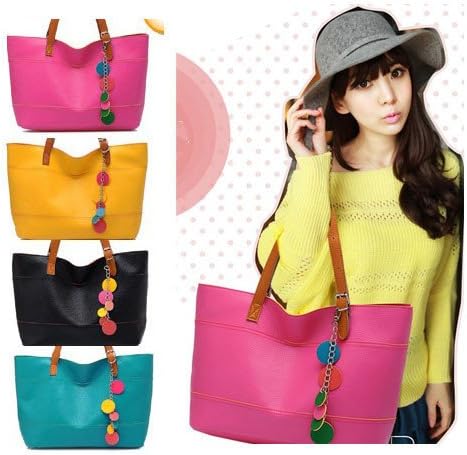 KERAL Women Shoulder Bags Totes Hobo Handbag Chain Pendants Sweet Cute