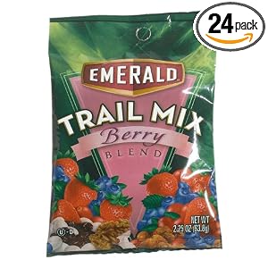 Emerald Nuts Berry Blend, 2.25-Ounce Bags (Pack of 24) by Emerald