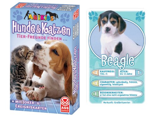 Spielkartenfabrik 71095 - Kartenspiel Hunde und Katzen Preisvergleich