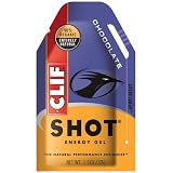 Clif Shot Energy Gel, Chocolate, 1.1-Ounce Packets (Pack of 24)