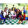Hanging at the Shop 500pc Jigsaw Puzzle by The Twin Hicks