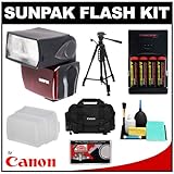 Sunpak PF30X/DigiFlash 2800 Electronic Flash Unit (for Canon E-TTL II) with ....