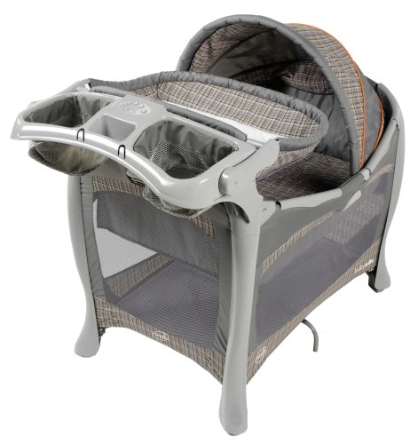 Evenflo BabySuite Signature Playard with Bassinet & Changer - Hudson Bay