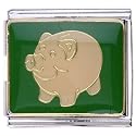 Chubby Pig Italian Charm Bracelets Mega