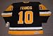 RON FRANCIS Pittsburgh Penguins 1992 CCM Vintage Throwback Away Hockey Jersey