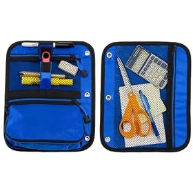 Case-it Blue Pen/Pencil Case (PEN-03)