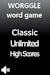 Worggle Word Game