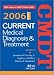 Books : Current Medical Diagnosis & Treatment, 2006 (Current Medical Diagnosis and Treatment)