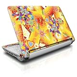 Wall Flower Design Protective Decal Skin Sticker for Asus (ASPIRE ONE) D255 10.1 inch Netbook Laptop