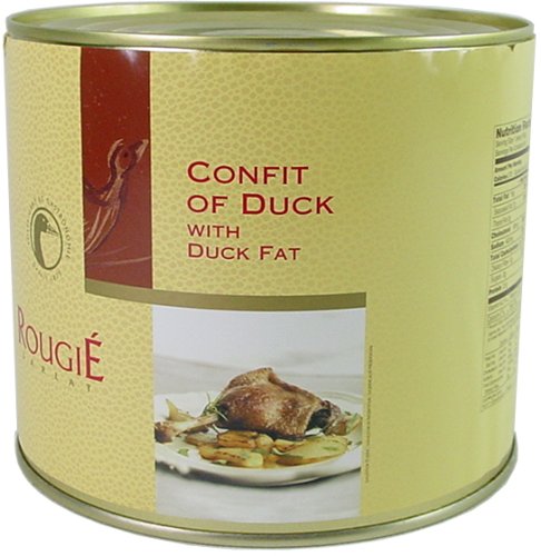 Rougié Duck Confit 6 8 duck legs 1915 grams (67.5 oz) Rougie by Rougie
