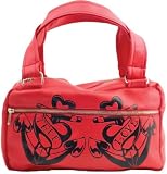 Lux de Ville Retro Red TRUE LOVE Day Bag