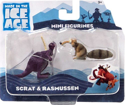 Ice Age Continental Drift Movie Mini Figure 2Pack Scrat Rasmussen